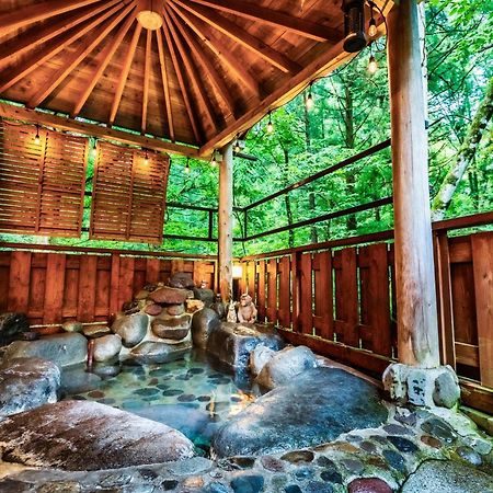 一棟貸切 森のお風呂とアウトドアサウナ 日光雪月花 Villa Luaran gambar