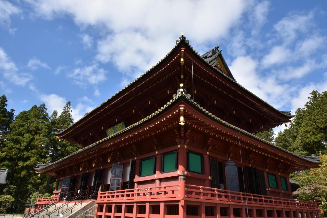 一棟貸切 森のお風呂とアウトドアサウナ 日光雪月花 Villa Luaran gambar