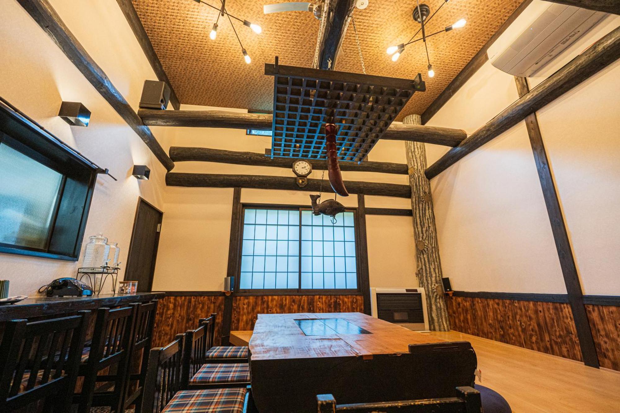 一棟貸切 森のお風呂とアウトドアサウナ 日光雪月花 Villa Luaran gambar